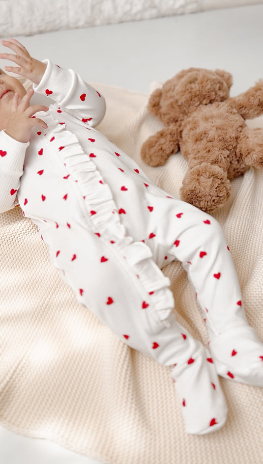 Pijama corazón