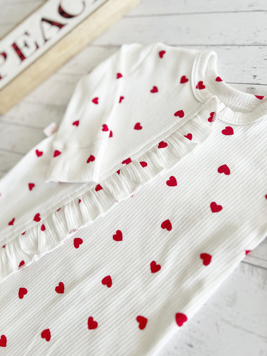 Pijama corazón