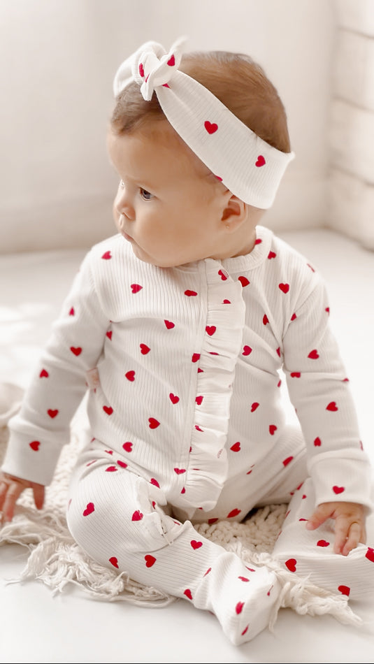 Pijama corazón